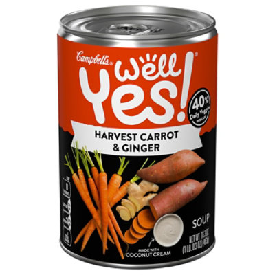 Campbells Carrot Ginger Well Yes Soup - 16.3 OZ