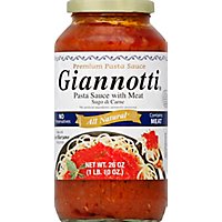 Giannotti Pasta Sauce With Meat All Natural - 26 Oz - Image 2