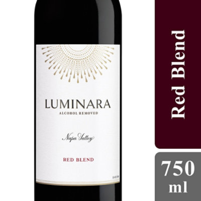 Luminara Alcohol Removed Red Blend Wine Bottle - 750 Ml - Image 1