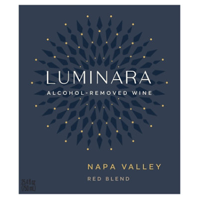 Luminara Alcohol Removed Red Blend Wine Bottle - 750 Ml - Image 3