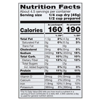 O Organics Legume Risoni Spanish Style - 7 OZ - Image 4