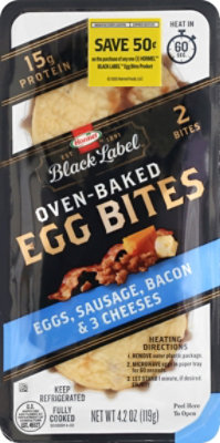 Hormel Black Label Egg Bites Bacon And Sausage - 4.2 OZ - Image 2
