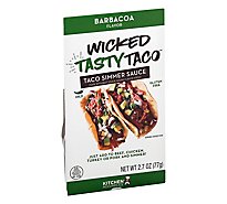 Kitchen Accomplice Taco Sauce Barbacoa - 2.7 OZ