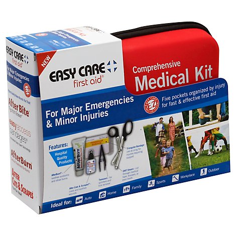 Easy Care First Aid Medical Kit Comprehensive - Each
