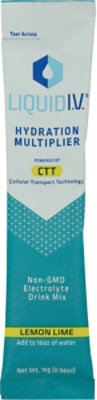 Liquid IV Lemon Lime Electrolyte Drink Mix - 16 Gram - Image 2