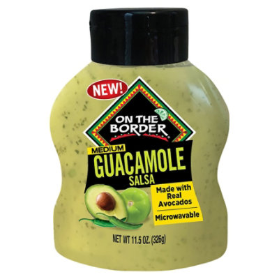 On The Border Salsa Bottle Guacamolebtl - 11.5 OZ