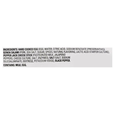 Dutch Farms Hard Boiled Egg, Genoa & Pepperjack Cheese - 3.35 OZ - Image 4