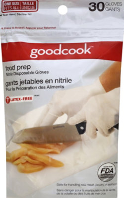 GoodCook Food Preparation Disposable Gloves - 30 Count - Image 1
