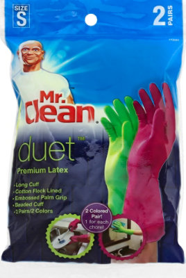 Mr Clean Duet Reusable Latex Small - 2 CT - Image 2