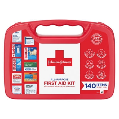 Johnson & Johnson All Purpose First Aid Kit - Each