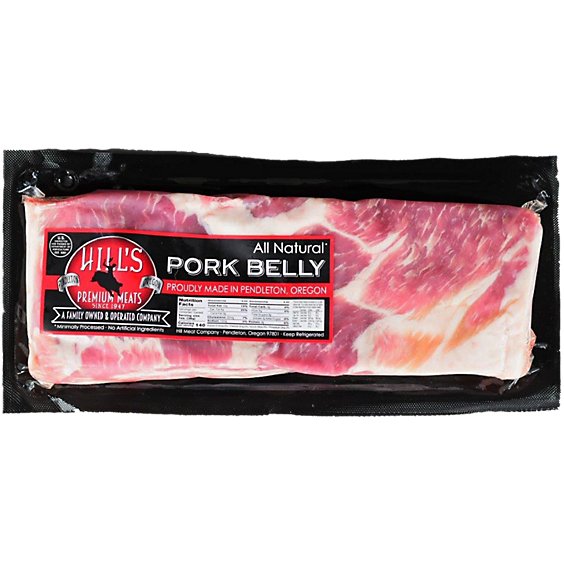 Hill Meat Company Natural Pork Belly - 1 Lb