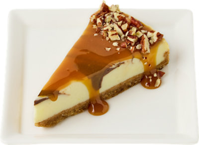 Signature SELECT Cheesecake Caramel Fudge Colossal Slice - Each - Image 1