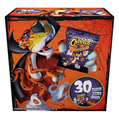 CHEETOS Asteroids Cheese Flavored Snacks Cheddar Flavored 1/2 Oz 30 Count - 30 CT - Image 3