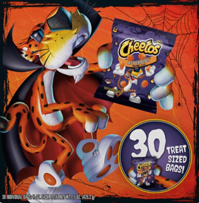 CHEETOS Asteroids Cheese Flavored Snacks Cheddar Flavored 1/2 Oz 30 Count - 30 CT - Image 6