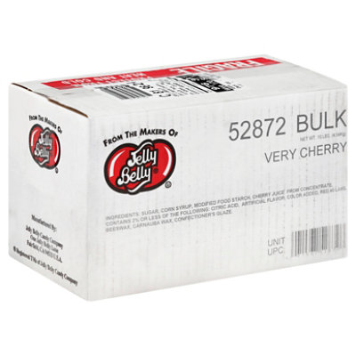 Jelly Belly Cherry Jelly Beans - 10 LB - Image 1