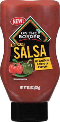 On The Border Salsa Bottle Mediume Btl - 11.5 OZ - Image 2