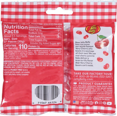 Jelly Belly Very Cherry Jelly Beans - 3.5 OZ - Image 6