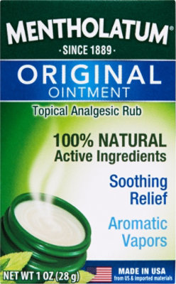 Mentholatum Ointment - 1 OZ - Image 2