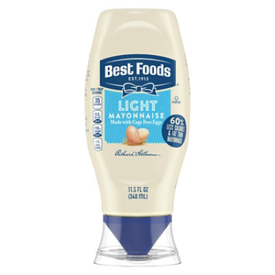 Best Foods Mayonnaise Light Sqz - 11.5 OZ