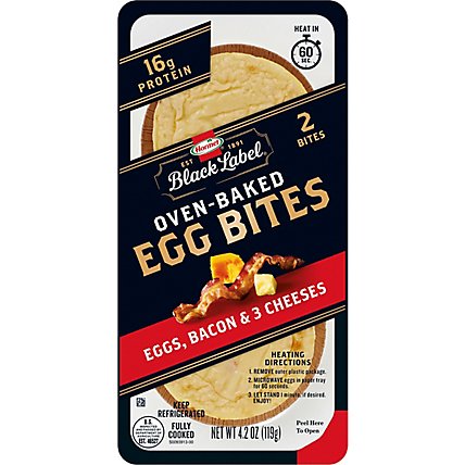 Hormel Black Label Egg Bites Bacon - 4.2 FZ - Image 2