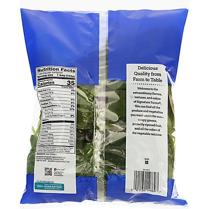 Signature Farms Salad Baby Spinach - 5 OZ - Image 6