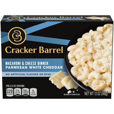 Cracker Barrel Parmesan White Cheddar Macaroni & Cheese Dinner Box - 12 Oz - Image 5