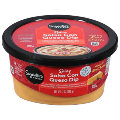 Signature SELECT Dip Spicy Salsa Con Queso - 12 Oz - Image 3