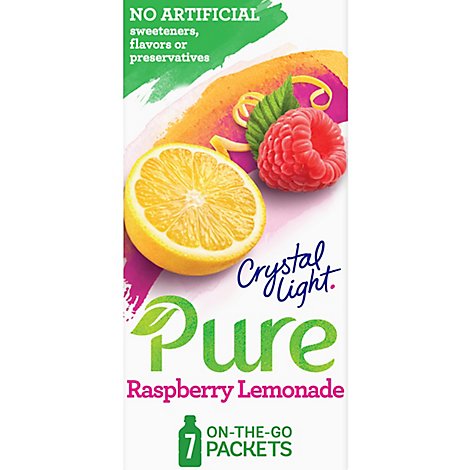 Crystal Light Pure Raspberry Lemonade - 7-.15 OZ