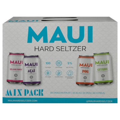 Maui Seltzer Variety In Cans - 12-12 FZ - Image 3