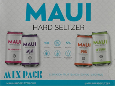 Maui Seltzer Variety In Cans - 12-12 FZ - Image 6