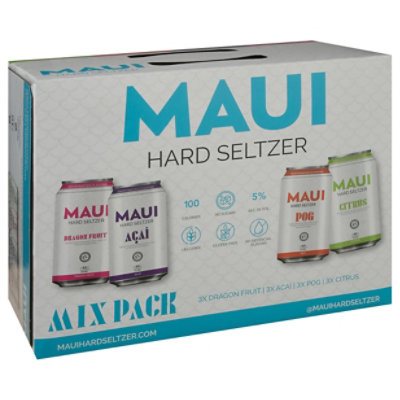 Maui Seltzer Variety In Cans - 12-12 FZ - Image 1