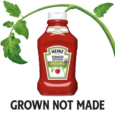 Heinz Organic Tomato Ketchup Bottle - 44 Oz - Image 6