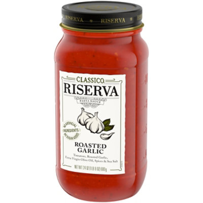 Classico Riserva Roasted Garlic Pasta Sauce - 24 Oz - Image 5