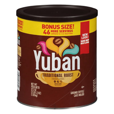 Yuban Bonus Size Traditional Premium Coffee - 37.2 OZ