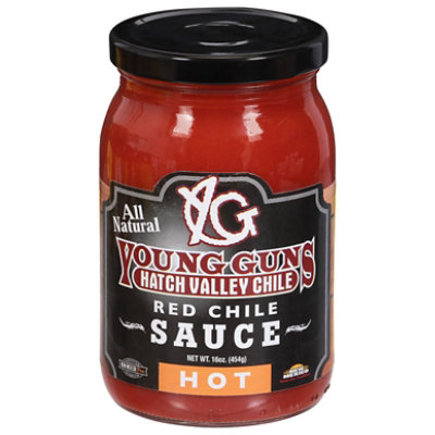 Young Guns Hv Hot Flame Rst Grn Chile - 16 OZ