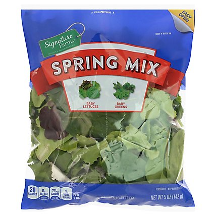 Signature Farms Salad Blend Spring Mix - 5 OZ - Image 3