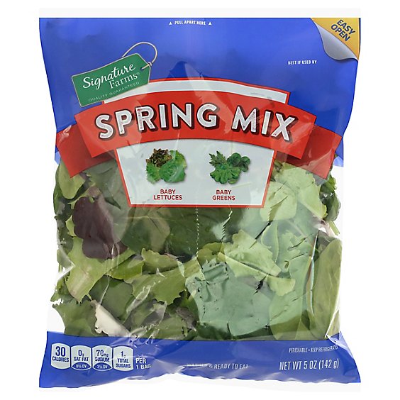 Signature Farms Salad Blend Spring Mix - 5 OZ