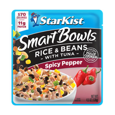 Starkist Spicy Rice & Beans Microwaveable Tuna Creations - 4.5 OZ