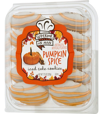 Pumpkin Spice Iced Cake Cookies - 7.75 OZ - Image 4