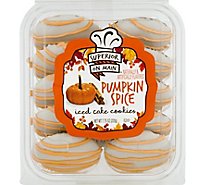 Pumpkin Spice Iced Cake Cookies - 7.75 OZ