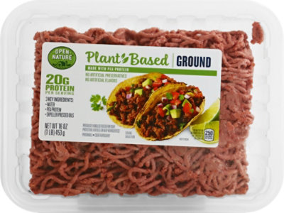 Open Nature Plant Based Ground Pea Protein - 16 OZ - Image 2
