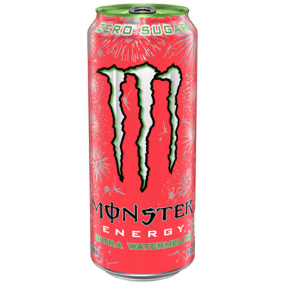 Monster Energy Drink Ultra Watermelon - 16 Fl. Oz.