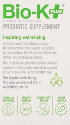 Bio K Probiotic Daily Care Capsules - 30 CT - Image 5