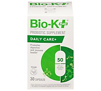 Bio K Probiotic Daily Care Capsules - 30 CT