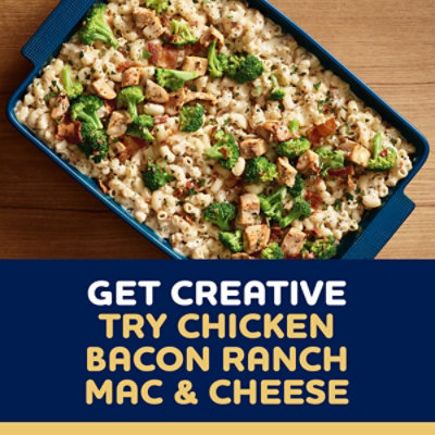 Kraft Deluxe White Cheddar & Bacon Mac & Cheese Macaroni and Cheese Dinner - 11.9 Oz - Image 7