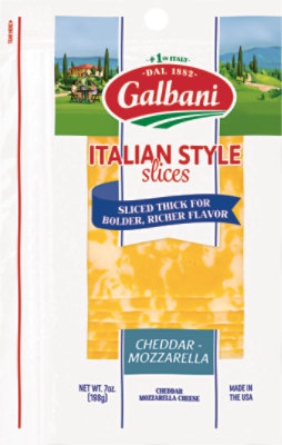 Galb Wm Moz & Ched Slic - 7 OZ - Image 2