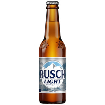 Busch Light Beer Bottle - 12 Fl. Oz. - Vons