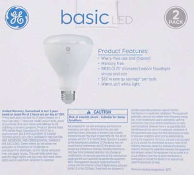 Ge Led Basic R30 65w Eq Soft White 2ct - 2 CT - Image 4