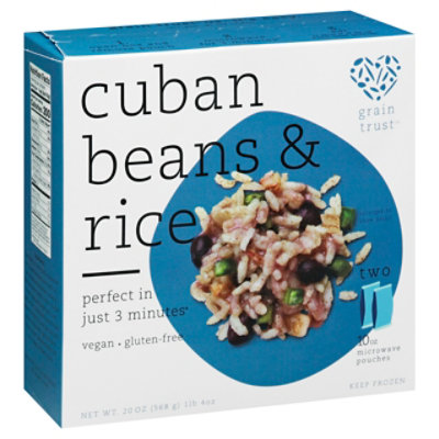 Grain Trust Cuban Beans Rice - 20 OZ