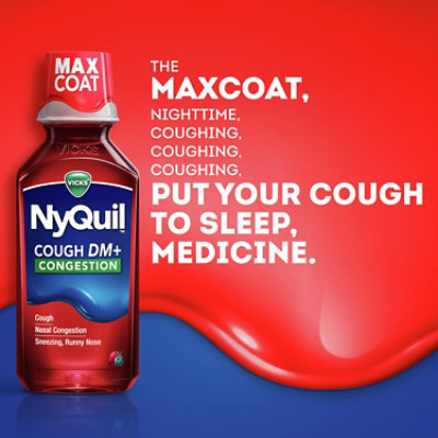 Vicks Nyquil Cough & Congestion Berry - 12 FZ - Image 6